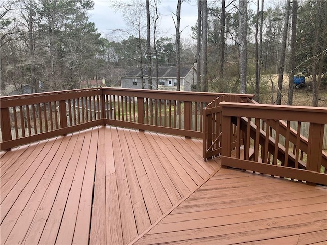 view of deck