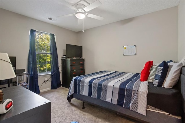 210 Cottonwood Creek Cir, Canton, GA 30114 - bedroom with carpet flooring, ceiling fan, and baseboards