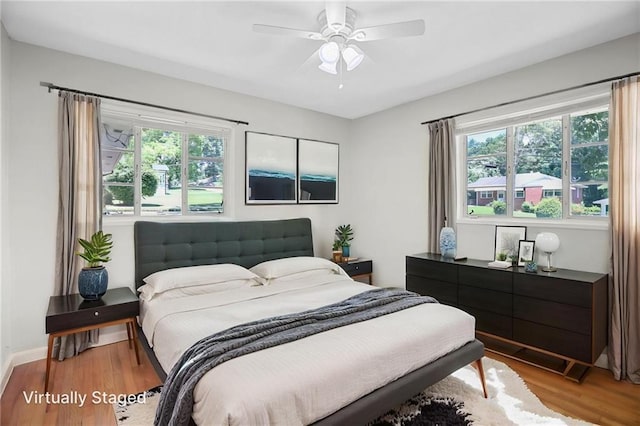 2215 Springdale Rd SW, Atlanta, GA 30315 - bedroom featuring wood finished floors and a ceiling fan
