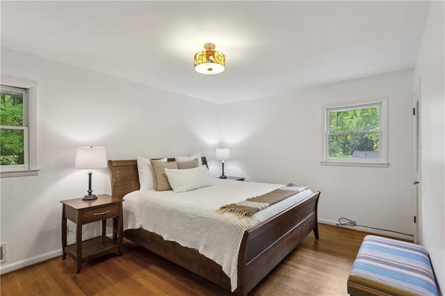 205 Glencourtney Dr, Sandy Springs, GA 30328 - bedroom featuring wood finished floors and baseboards