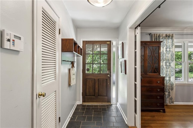 205 Glencourtney Dr, Sandy Springs, GA 30328 - entrance foyer with baseboards