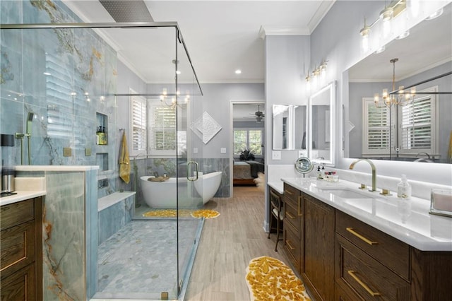 11 York Trce, Cartersville, GA 30121 - indoor dry bar featuring beverage cooler and crown molding