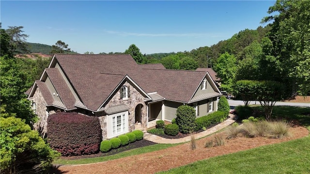 11 York Trce, Cartersville, GA 30121 - view of front of house with stone siding