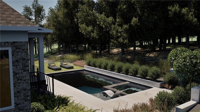 11 Brownson Ct, Acworth, GA 30101 - view of pool