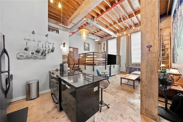650 Glen Iris Dr NE Unit 26, Atlanta, GA 30308 - office space featuring unfinished concrete floors and baseboards