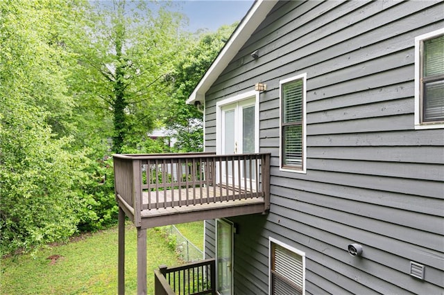 4065 Maxanne Dr NW, Kennesaw, GA 30144 - view of wooden deck