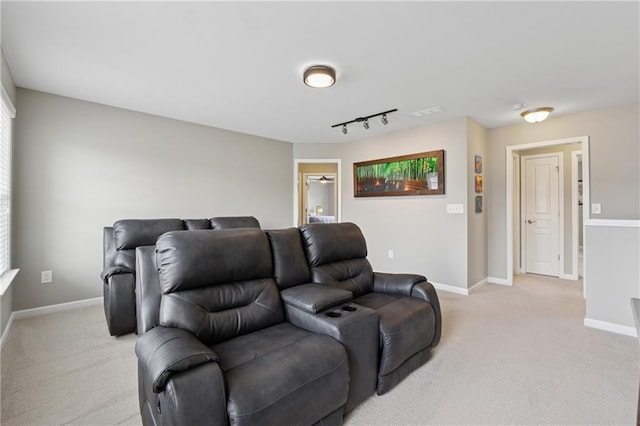 506 Spring View Dr, Woodstock, GA 30188 - cinema with light colored carpet and rail lighting