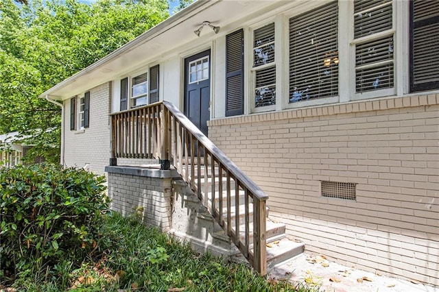 1829 Goddard St SE, Atlanta, GA 30315 - view of exterior entry featuring brick siding