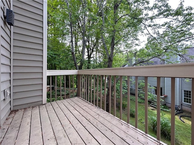 view of deck