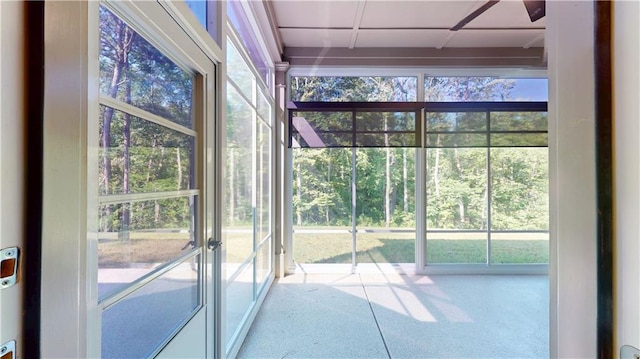 619 Linger Longer Dr, Ellijay, GA 30540 - unfurnished sunroom with healthy amount of natural light