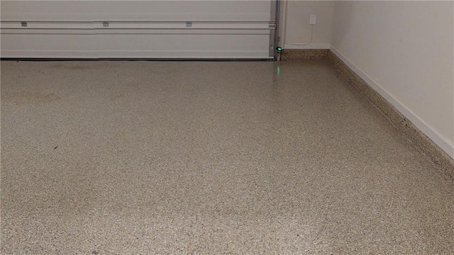 619 Linger Longer Dr, Ellijay, GA 30540 - garage with baseboards
