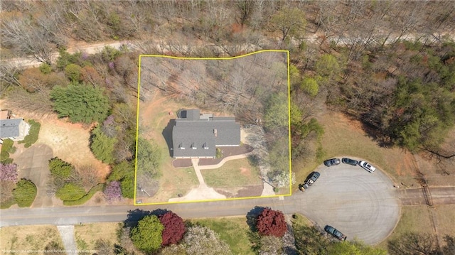 294 Hillcrest Hts, Cornelia, GA 30531 - view of property location with property boundaries highlighted