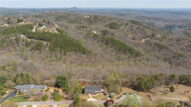 294 Hillcrest Hts, Cornelia, GA 30531 - aerial view of property and surrounding area with a forest