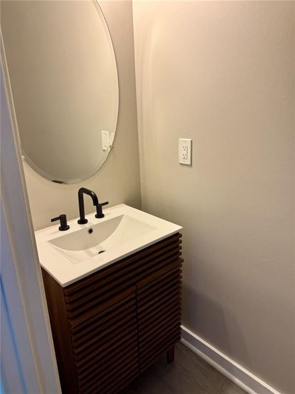 623 Shadowmoore Dr, Riverdale, GA 30274 - bathroom featuring vanity and baseboards