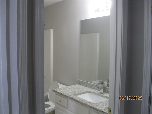 2975 Wintercrest Trce, Dunwoody, GA 30360 - bathroom featuring vanity and toilet