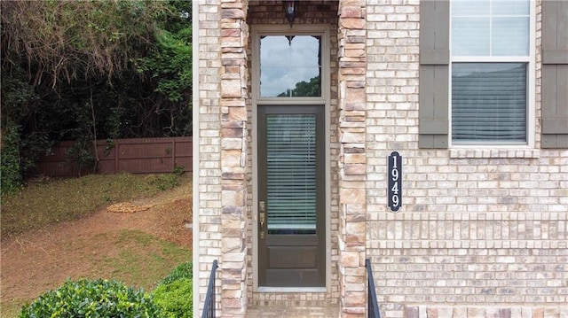 1949 Townsend Ct NE Unit 22, Atlanta, GA 30329 - doorway to property with brick siding