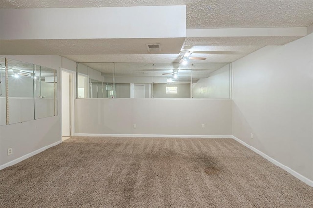 2242 Cherokee Valley Cir, Lithonia, GA 30058 - empty room featuring a textured ceiling and carpet
