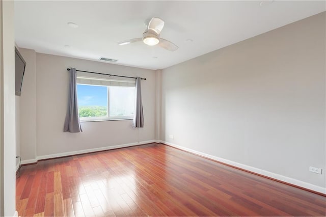 1501 Clairmont Rd Unit 1522, Decatur, GA 30033 - empty room featuring wood finished floors and ceiling fan