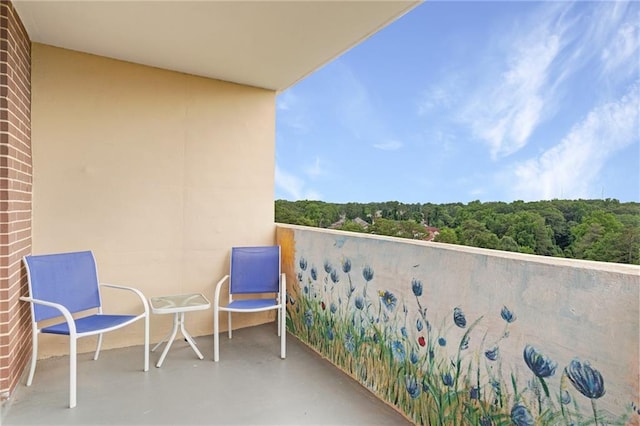 1501 Clairmont Rd Unit 1522, Decatur, GA 30033 - balcony with a view of trees