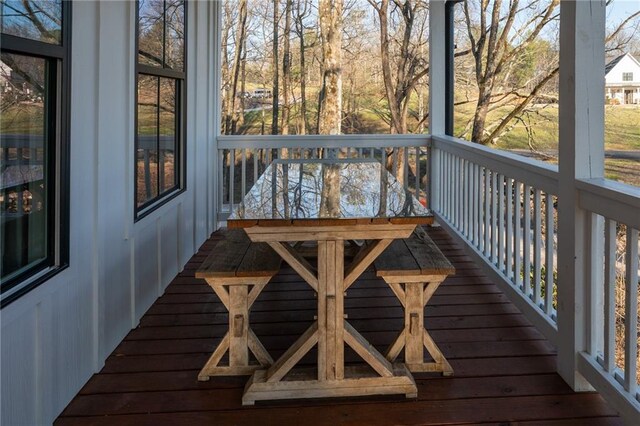 29 Highpoint Ridge Ct, Ellijay, GA 30536 - view of wooden deck