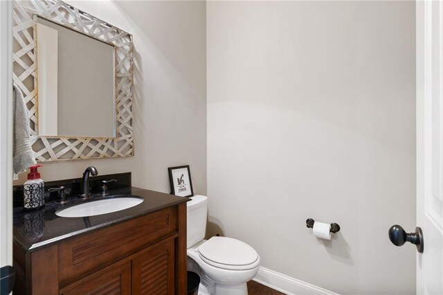 265 Trecastle Sq, Canton, GA 30114 - half bathroom with toilet and vanity