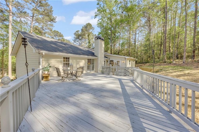 view of deck