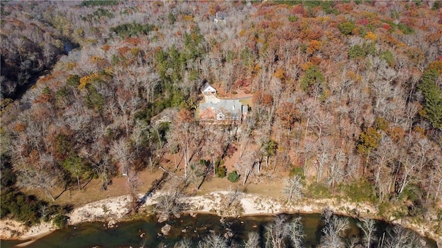 3212 Woodhaven Ct SW, Conyers, GA 30094 - drone / aerial view featuring a forest view and a water view