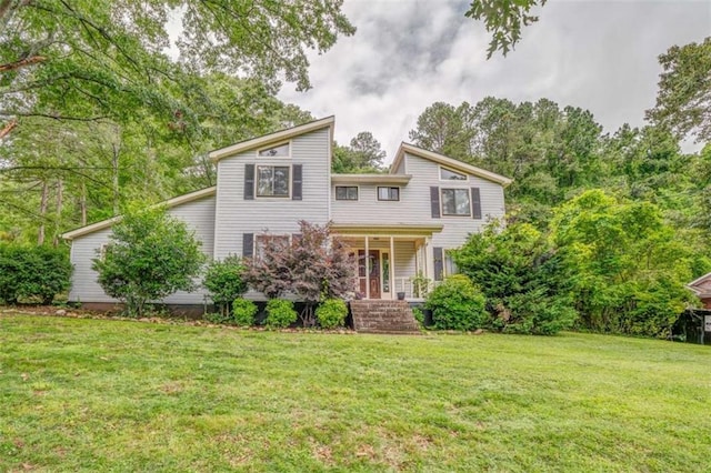 227 Margo Trl, Rome, GA 30161 - mid-century inspired home with a front lawn and a porch