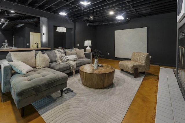 view of living room