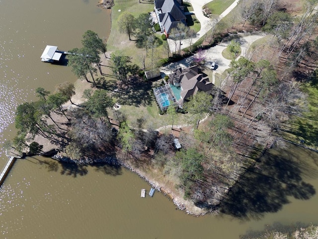view of property location featuring a large body of water