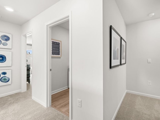 414 Oak View Ln, Dallas, GA 30157 - corridor with carpet flooring and baseboards