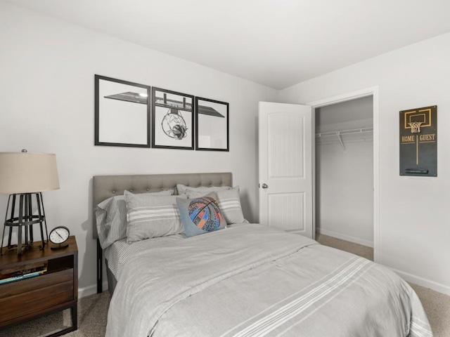 414 Oak View Ln, Dallas, GA 30157 - carpeted bedroom with baseboards and a closet