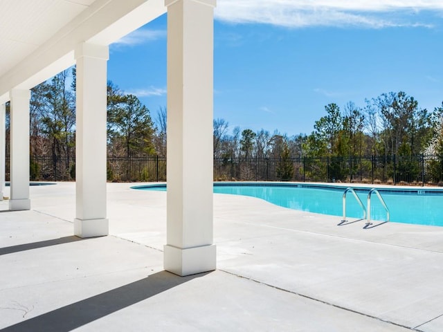 414 Oak View Ln, Dallas, GA 30157 - community pool featuring a patio area