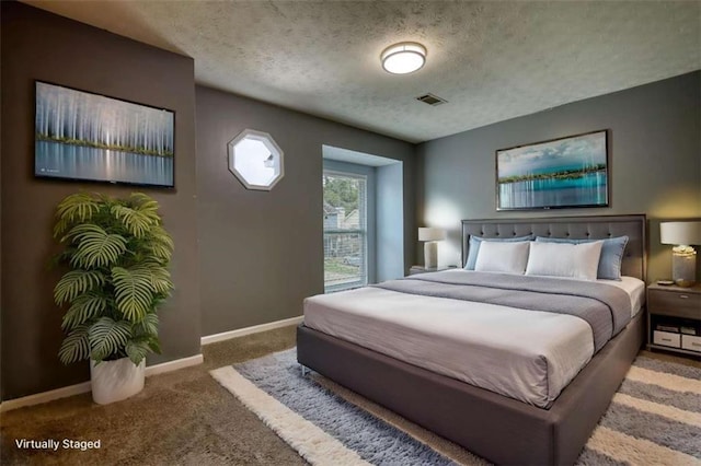 924 Park Gate Pl, Stone Mountain, GA 30083 - bedroom featuring carpet flooring, baseboards, and a textured ceiling