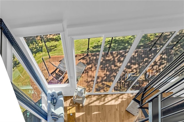 1132 N Edgewater Trl, Toccoa, GA 30577 - detailed view of wood finished floors