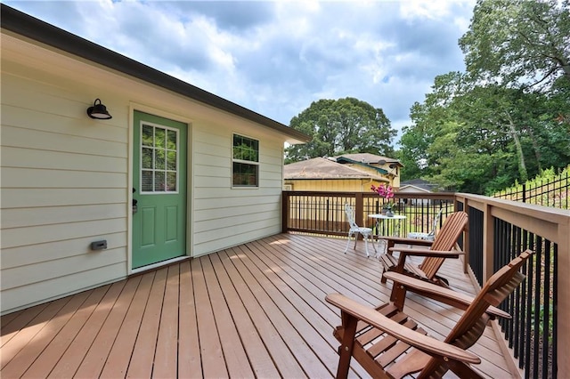 6914 Fairway Trl, Austell, GA 30168 - view of deck