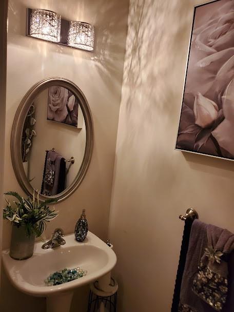 bathroom with a sink