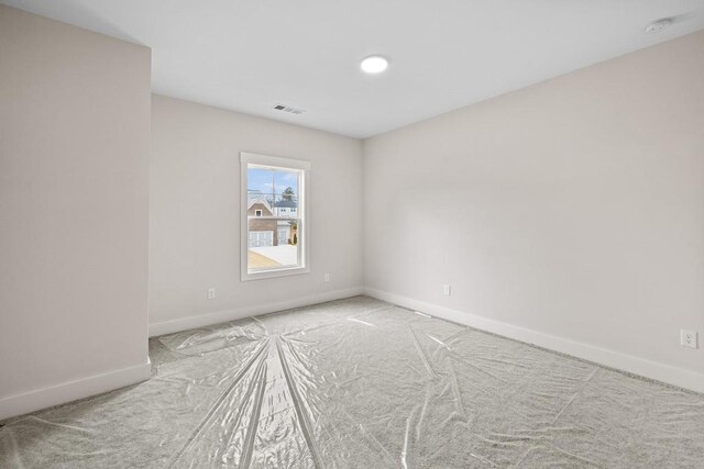 3390 Hillshire Dr, Cumming, GA 30028 - carpeted empty room with baseboards and a smoke detector