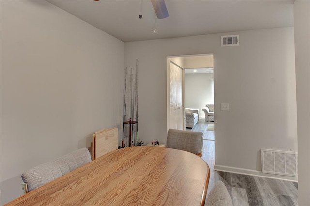3252 Abbeywood Dr, Decatur, GA 30034 - bedroom with wood finished floors, a ceiling fan, and baseboards