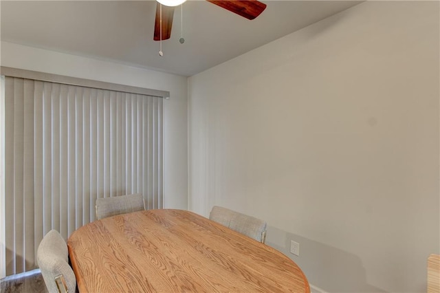 3252 Abbeywood Dr, Decatur, GA 30034 - dining area with a ceiling fan