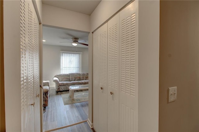 3252 Abbeywood Dr, Decatur, GA 30034 - corridor with wood finished floors