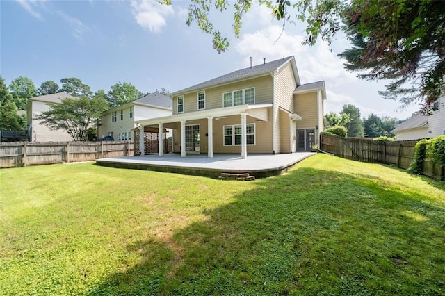 3362 Palm Cir NW, Kennesaw, GA 30144 - rear view of house featuring a patio