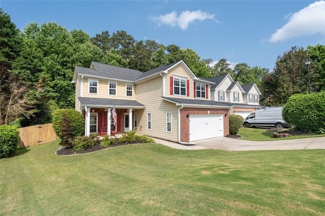 3362 Palm Cir NW, Kennesaw, GA 30144 - traditional-style home with concrete driveway, an attached garage, and brick siding