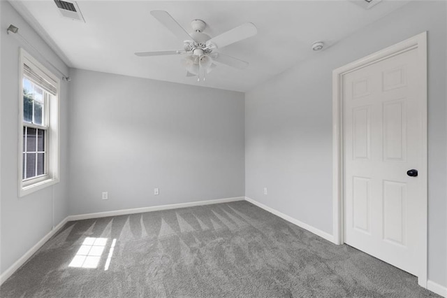 3362 Palm Cir NW, Kennesaw, GA 30144 - carpeted empty room with a ceiling fan and baseboards