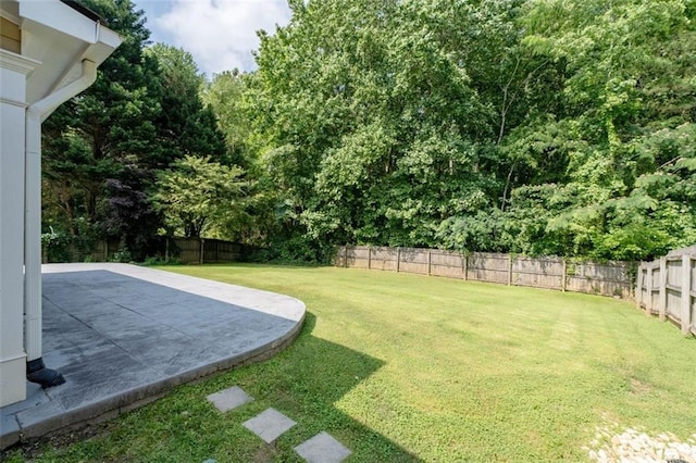 3362 Palm Cir NW, Kennesaw, GA 30144 - view of yard with a patio area