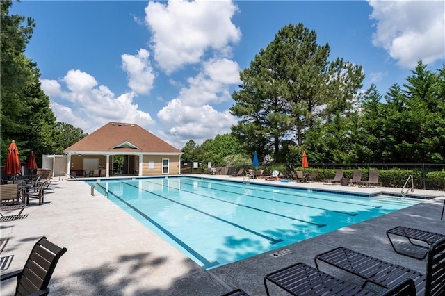 3362 Palm Cir NW, Kennesaw, GA 30144 - community pool featuring a patio area