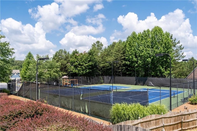 3362 Palm Cir NW, Kennesaw, GA 30144 - view of tennis court