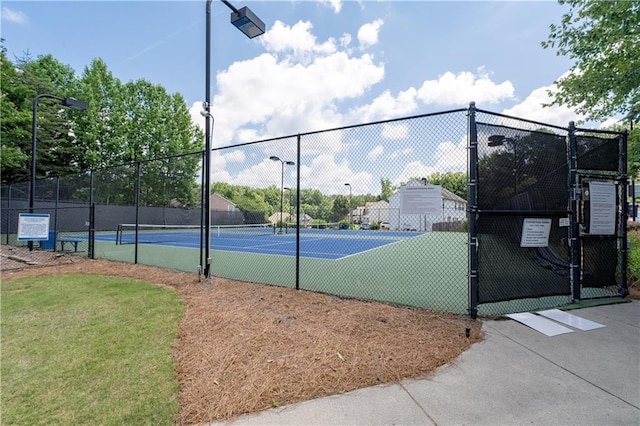 3362 Palm Cir NW, Kennesaw, GA 30144 - view of tennis court