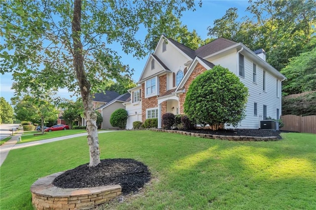 4360 Canterbury Walk Dr, Duluth, GA 30097 - view of front of home featuring central air condition unit