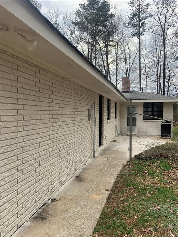 view of home's exterior featuring a patio area